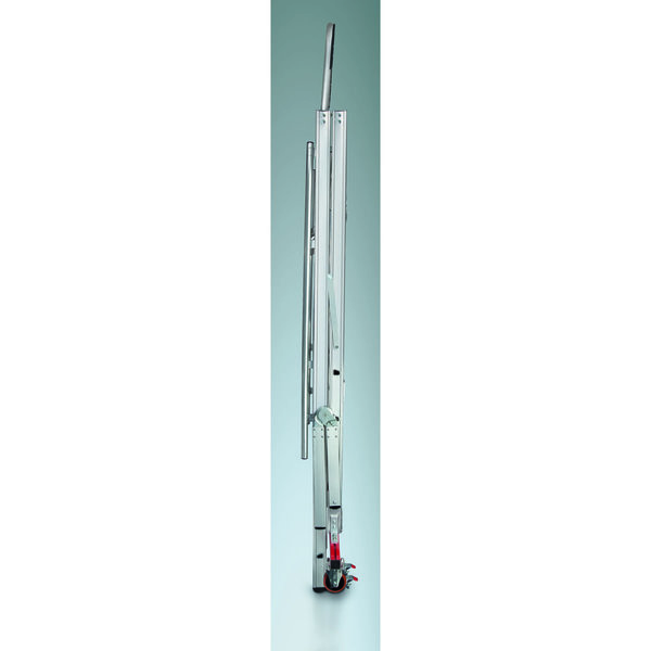 PREMIUM line Aluminium-Podestleiter fahrbar, klappbar, 4 Stufen