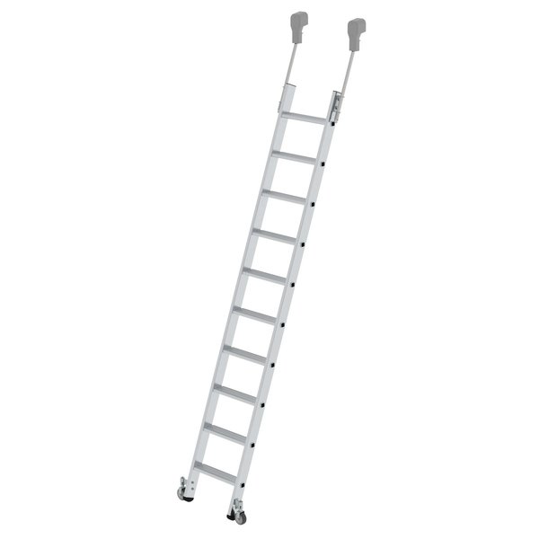 PREMIUM line Alu-Regalleiter, fahrbar, 16 Stufen PREMIUM line Alu-Regalleiter, fahrbar, 16 Stufen