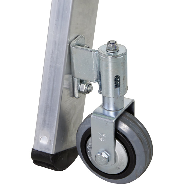 Comfortstep Trec LH, Geschraubte Stufen-Regalleiter fahrbar, 8 Stufen Comfortstep Trec LH, Geschraubte Stufen-Regalleiter fahrbar, 8 Stufen