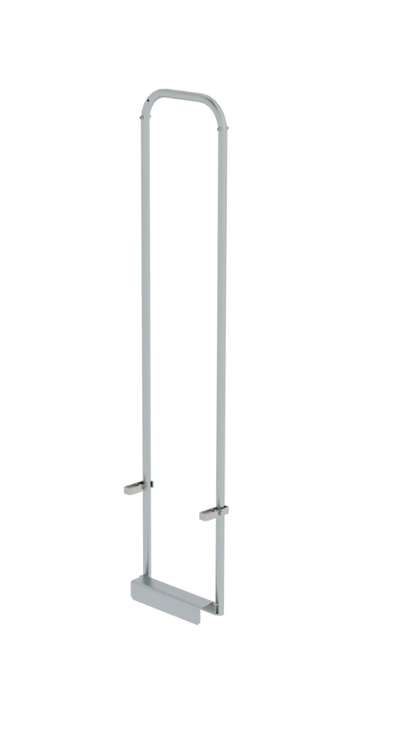 Einstiegshilfe doppelholmig, für Leiternbreite 340 mm, Stahl verzinkt Einstiegshilfe doppelholmig, für Leiternbreite 340 mm, Stahl verzinkt