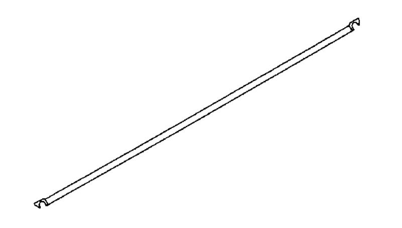 Diagonalstrebe, für Gerüstlänge 1,80 m Diagonalstrebe, für Gerüstlänge 1,80 m
