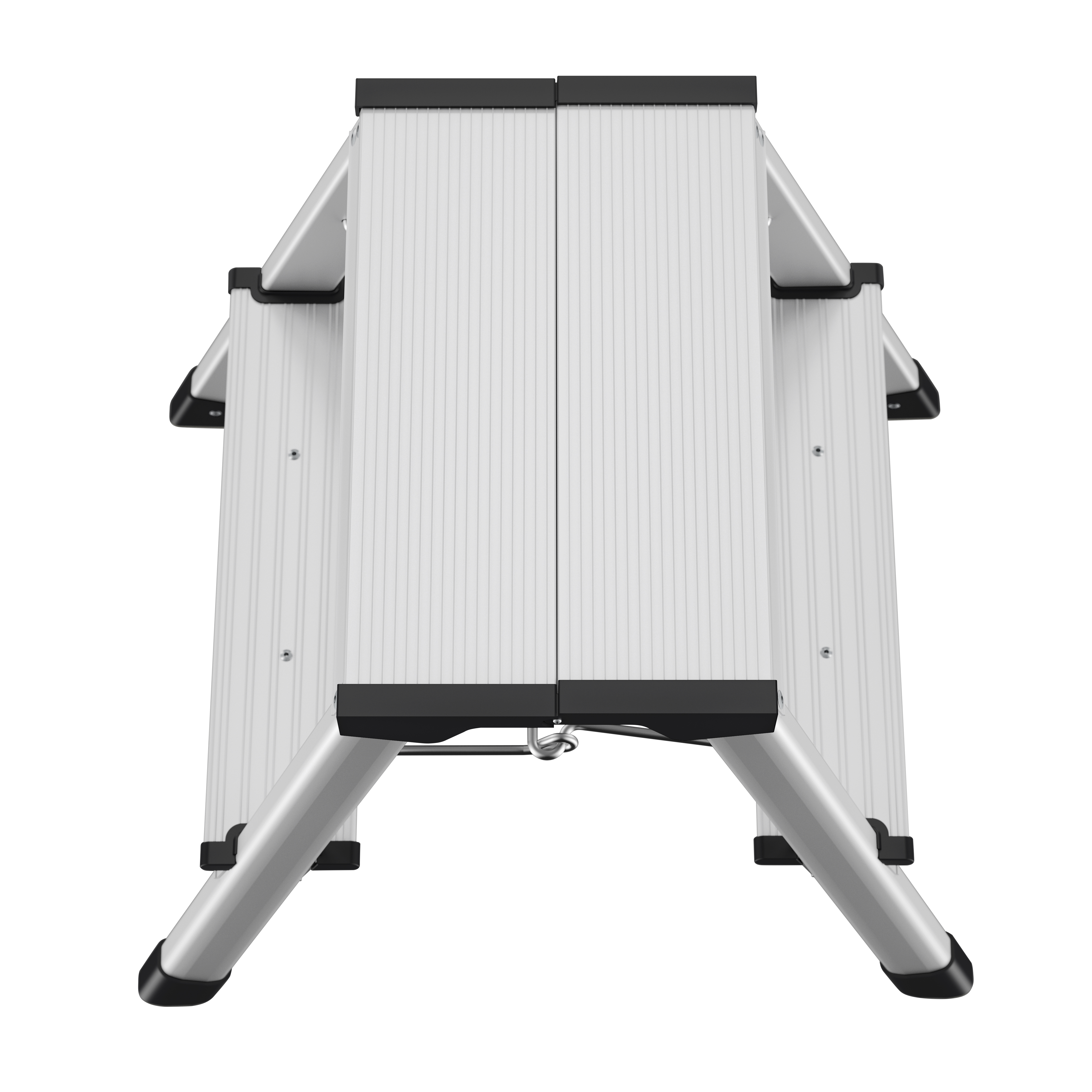 D60 StandardLine - Aluminium-Klapptritt 2x2 Sprossen D60 StandardLine - Aluminium-Klapptritt 2x2 Sprossen
