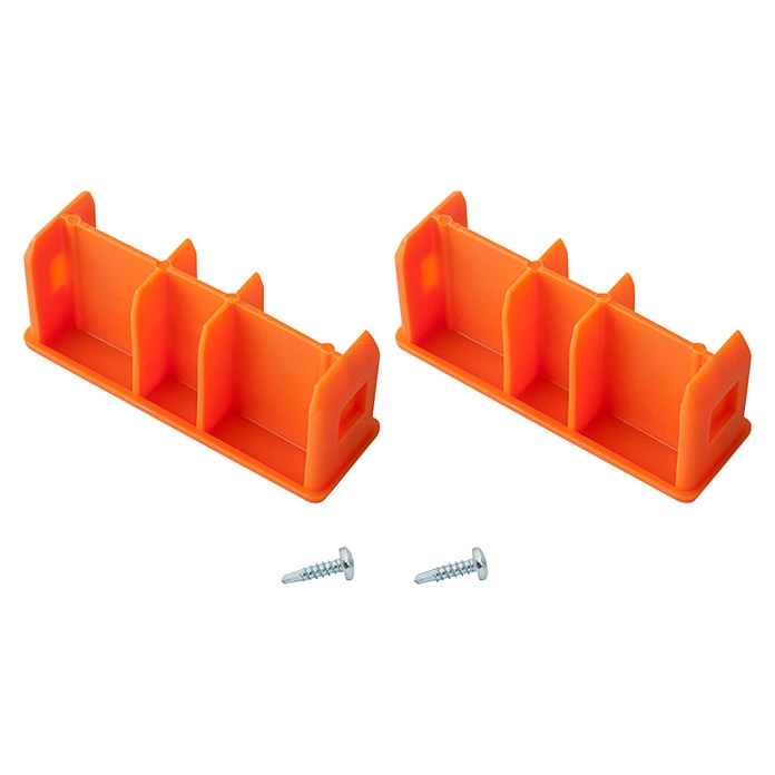 Kopfstopfen (Paar), orange – Holm 97x25 Kopfstopfen (Paar), orange – Holm 97x25