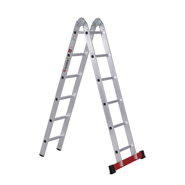 PREMIUM line Alu-Klappleiter, 2 x 5 Sprossen PREMIUM line Alu-Klappleiter, 2 x 5 Sprossen