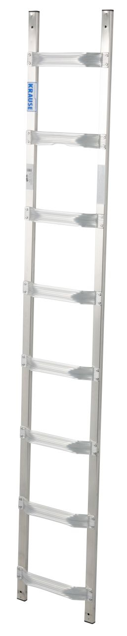 Dachleiter Alu, 8 Stufen DachLeiter mit 8 Sprossen aus Aluminium
