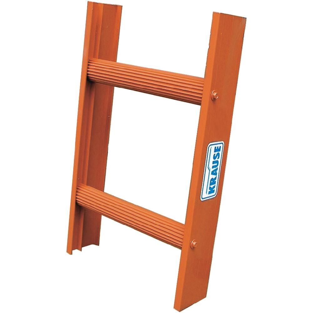 Kaminkehrerleiter, rot Kaminkehrerleiter (Rot), 7 Sprossen