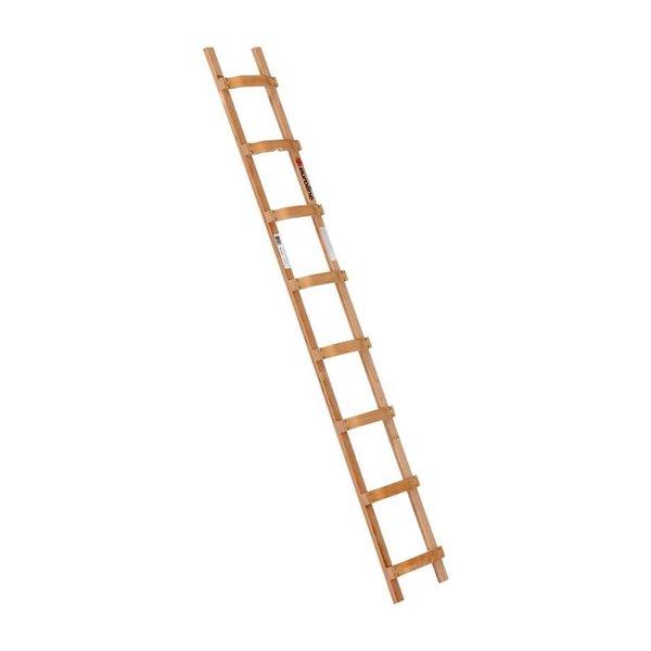 Holz-Dachdeckerauflegeleiter, 8 Sprossen