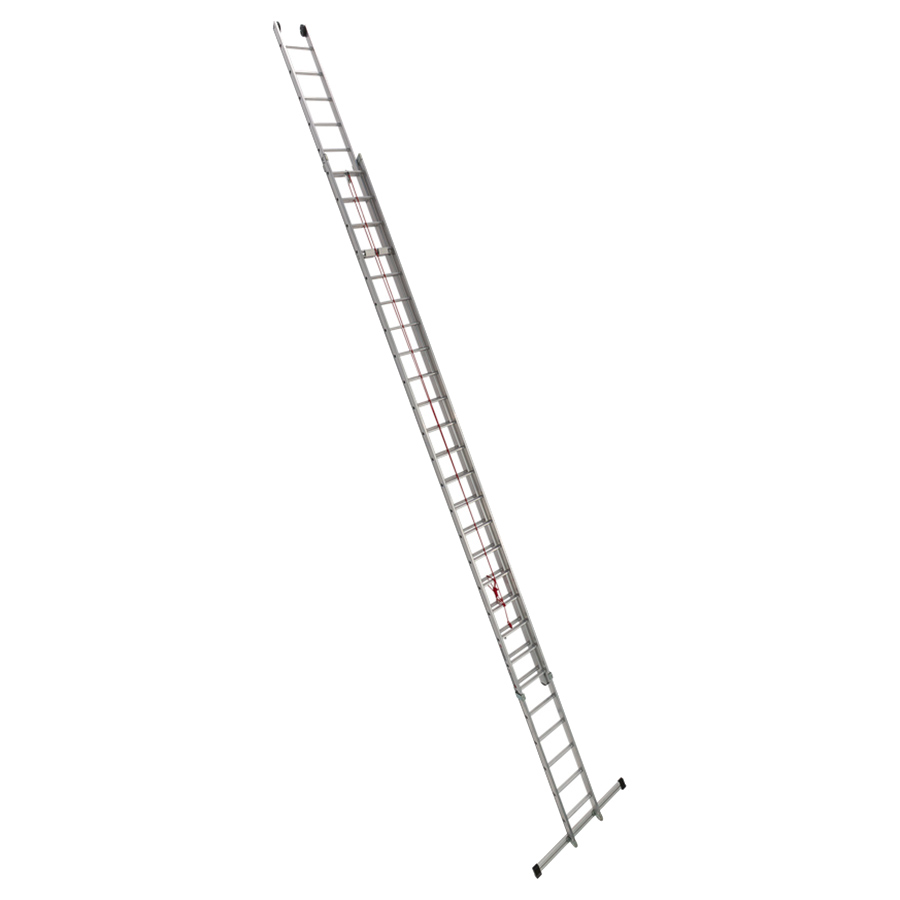 PREMIUM line Alu-Seilzugleiter, 2-teilig, 2 x 15 Sprossen