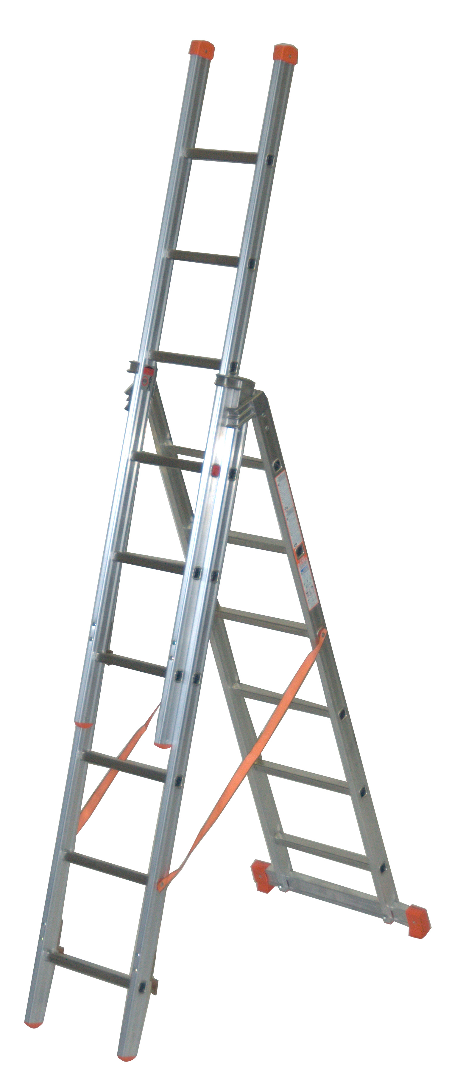Mehrzweckleiter Genia - 3-teilig - 3x6 Sprossen
