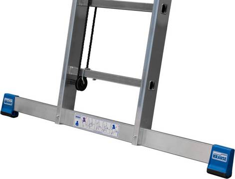 Stabilo Sprossen-Seilzugleiter, zweiteilig 2x15 Sprossen Stabilo Sprossen-Seilzugleiter, zweiteilig 2x15 Sprossen