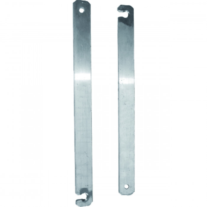 Starre Verbindung Aluminium, rechts Starre Verbindung Aluminium rechts, Länge 400 mm