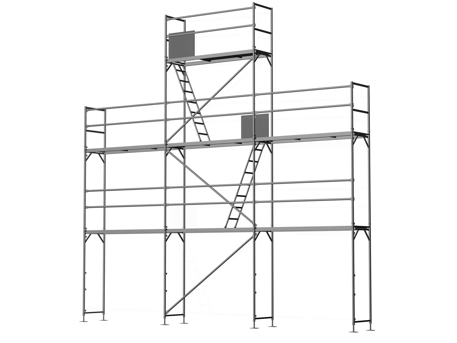 Giebelgerüst mini B - 3,0 m Felder