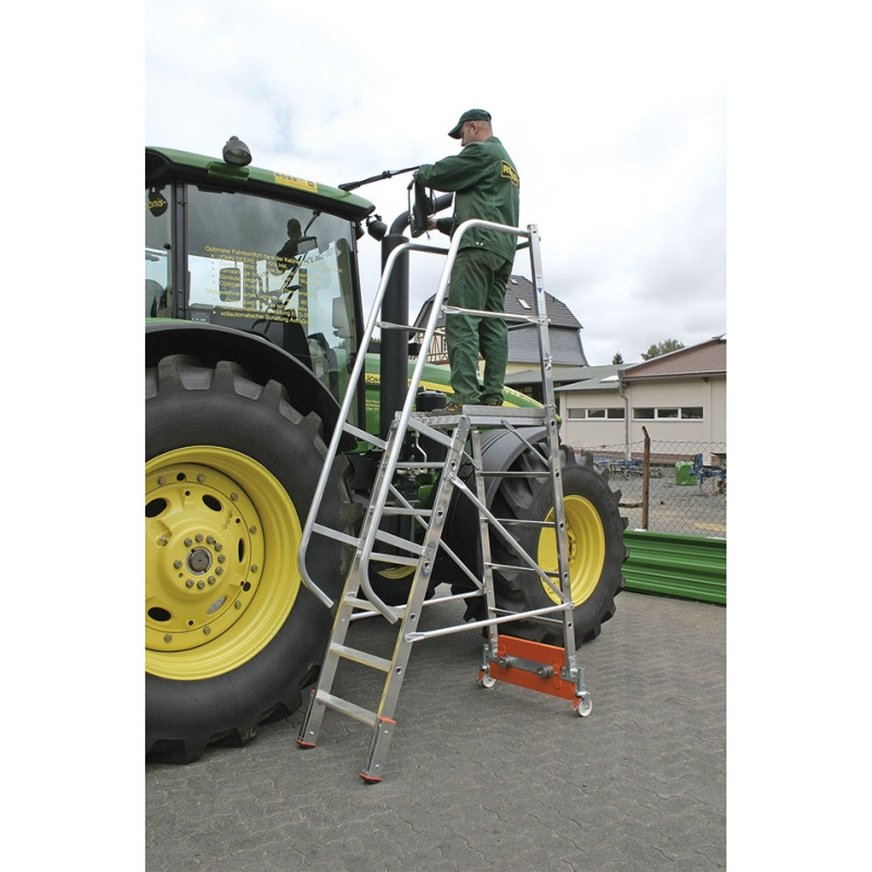 Podestleiter Vario kompakt 5 Stufen