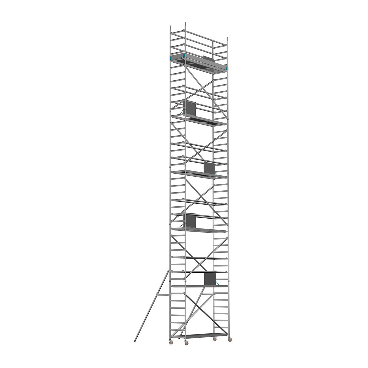 Donau LIGHT - Länge: 2,54 m - Breite: 0,74 m, Standhöhe 1,15 m