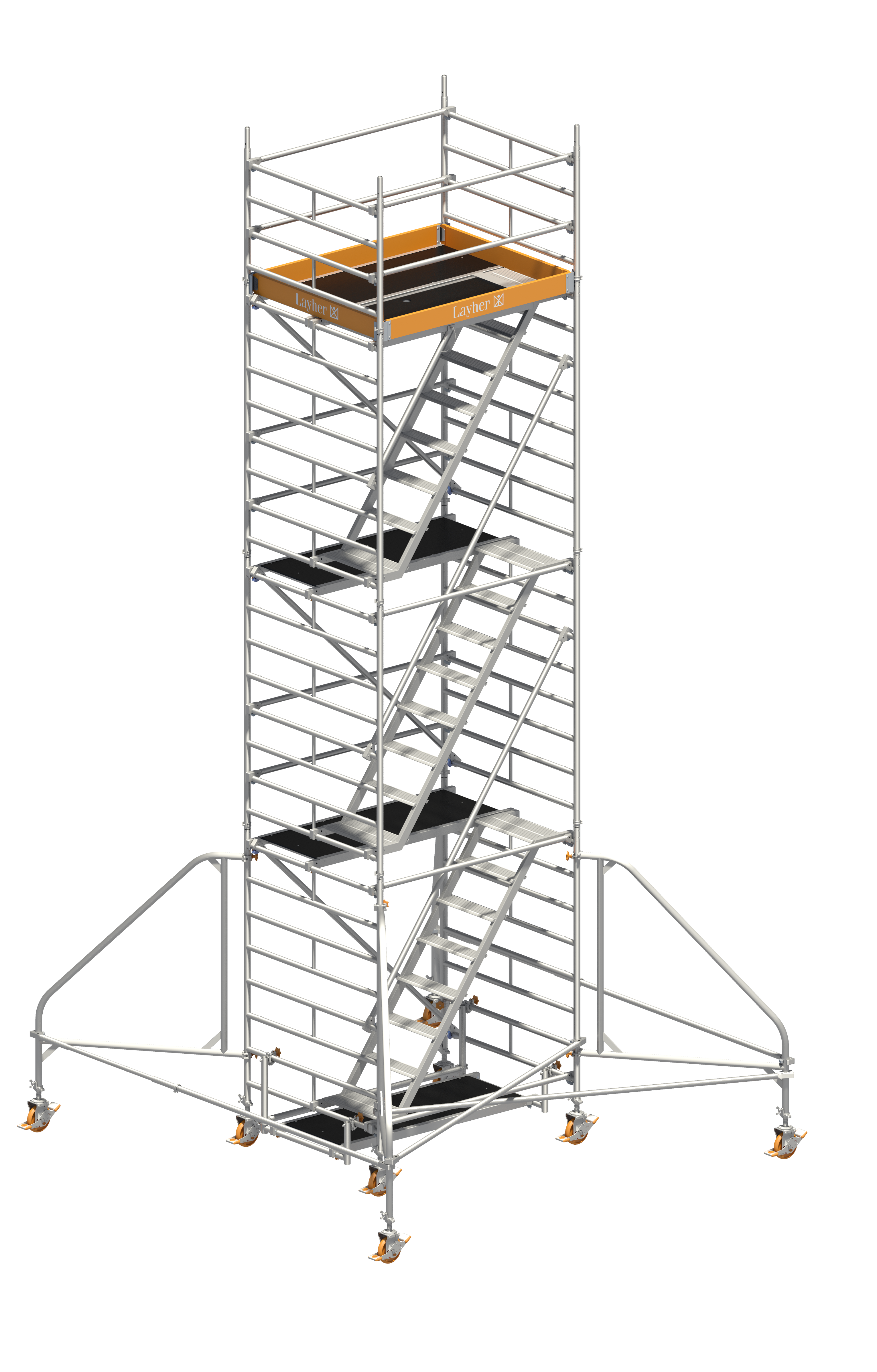 Uni Komfort, Arbeitshöhe 8,20 m Uni Komfort P2, Arbeitshöhe 4,20 m