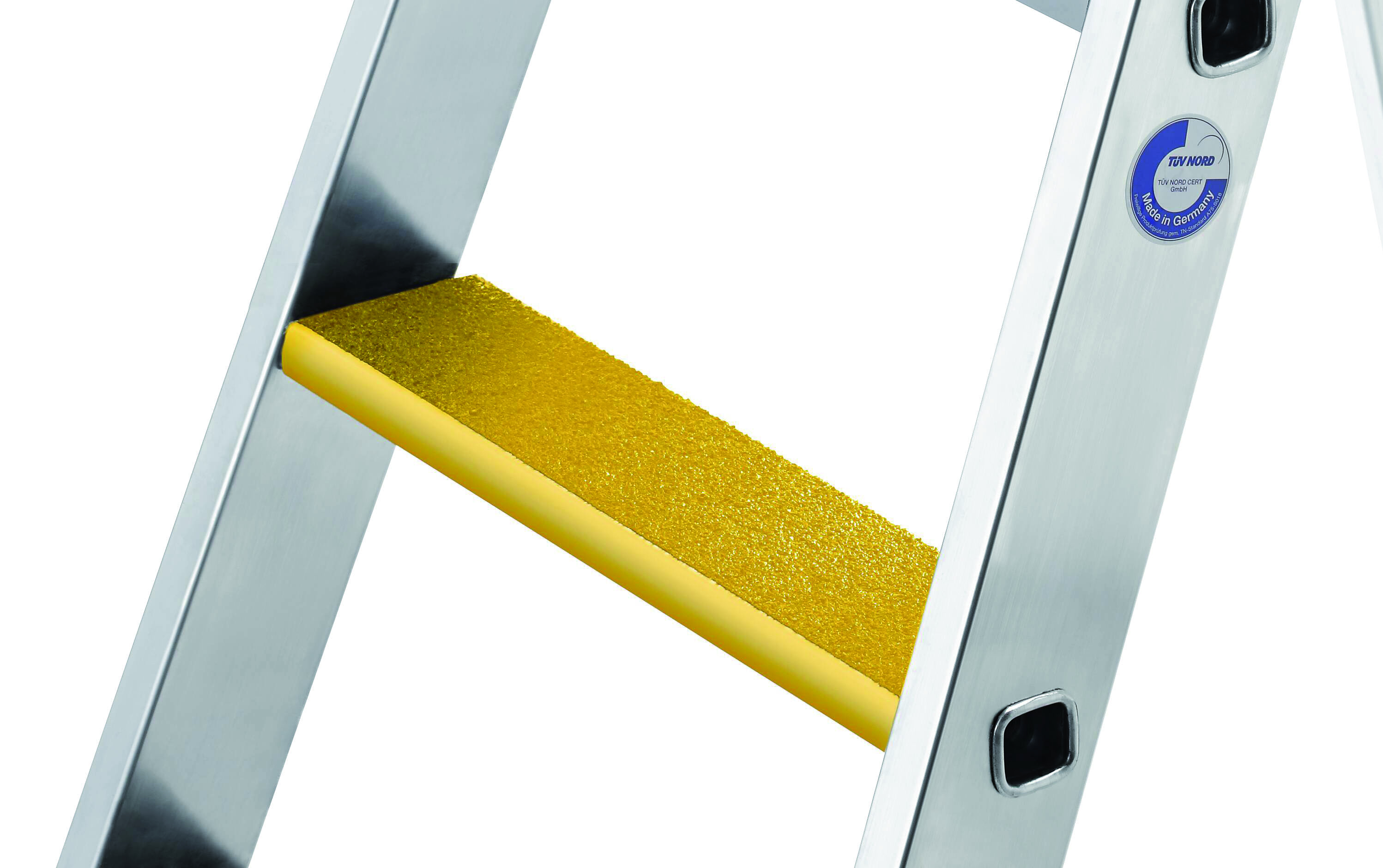 Nachrüstsatz Trittauflage clip-step R 13 gelb, 523 mm