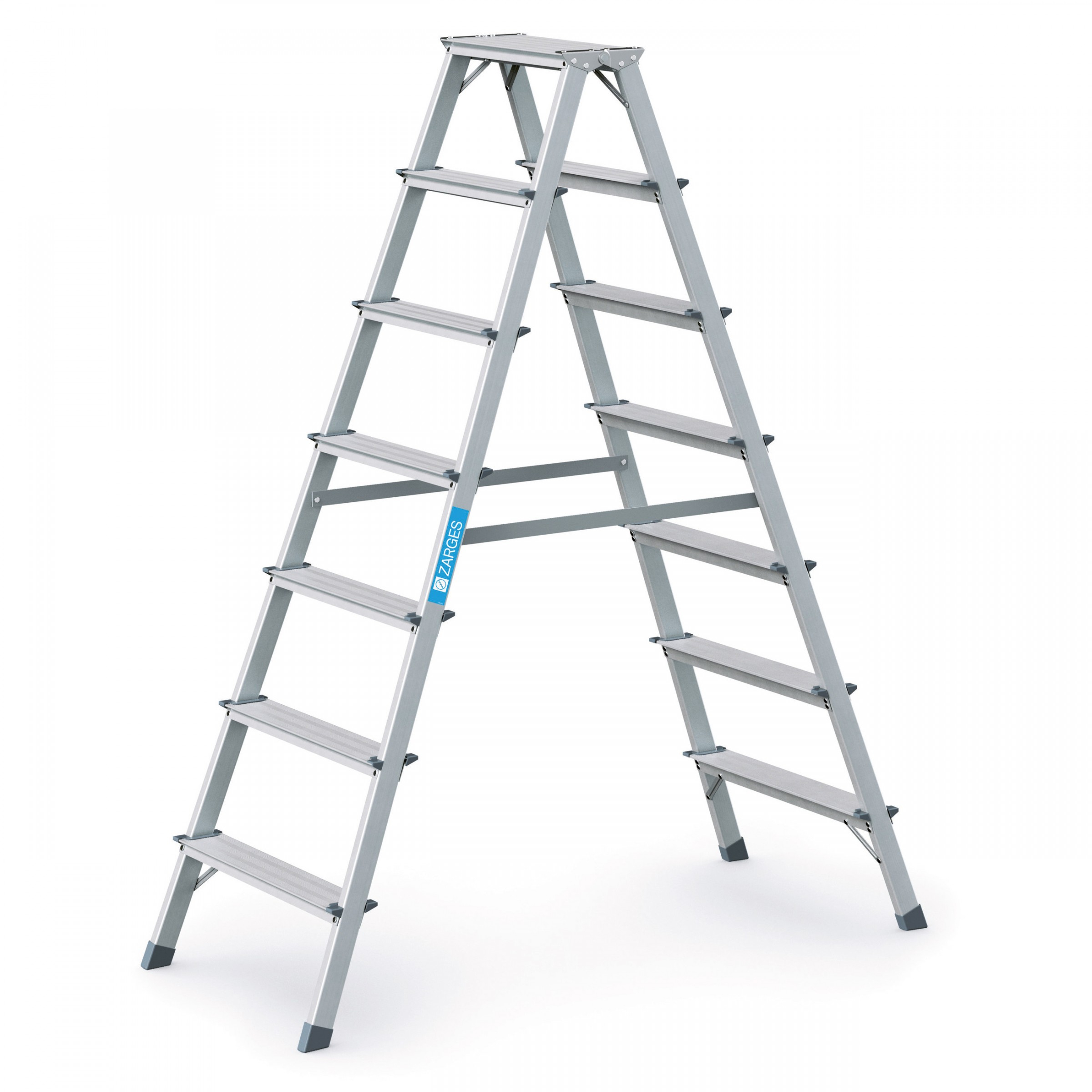 Scana B, Genietete Stufen-Stehleiter Scana B, genietete Stufen-Stehleiter, 2x3 Stufen