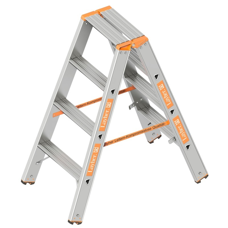 Alu-Schwerlasttritt TOPIC 1043.3,  2x3 Stufen