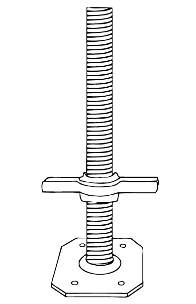 Fußspindel