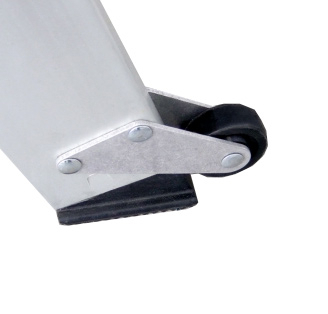 Alu-Sicherheitstreppe klappbar, mit Bügel, 1 x 3 Stufen