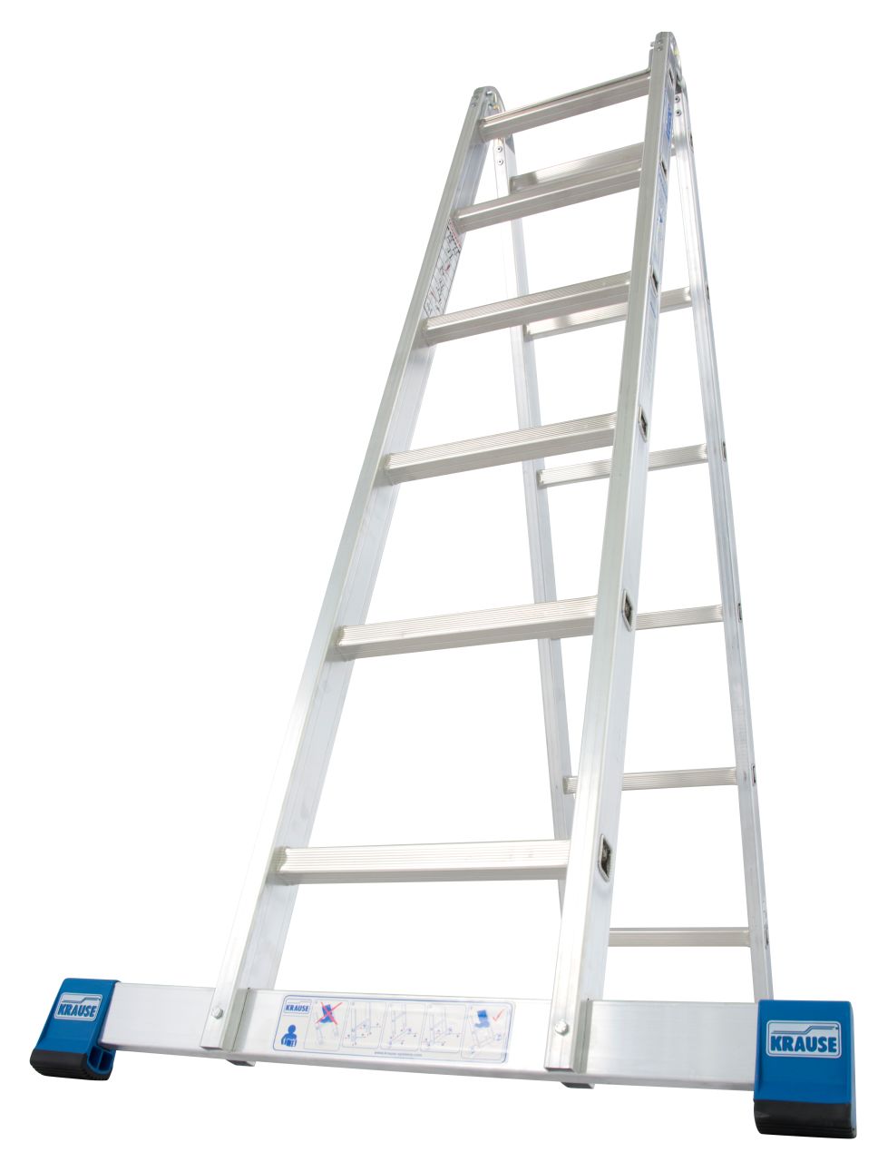 STABILO Sprossen-Gelenk-Doppelleiter, 2x6 Sprossen STABILO Sprossen-Gelenk-Doppelleiter, 2x6 Sprossen