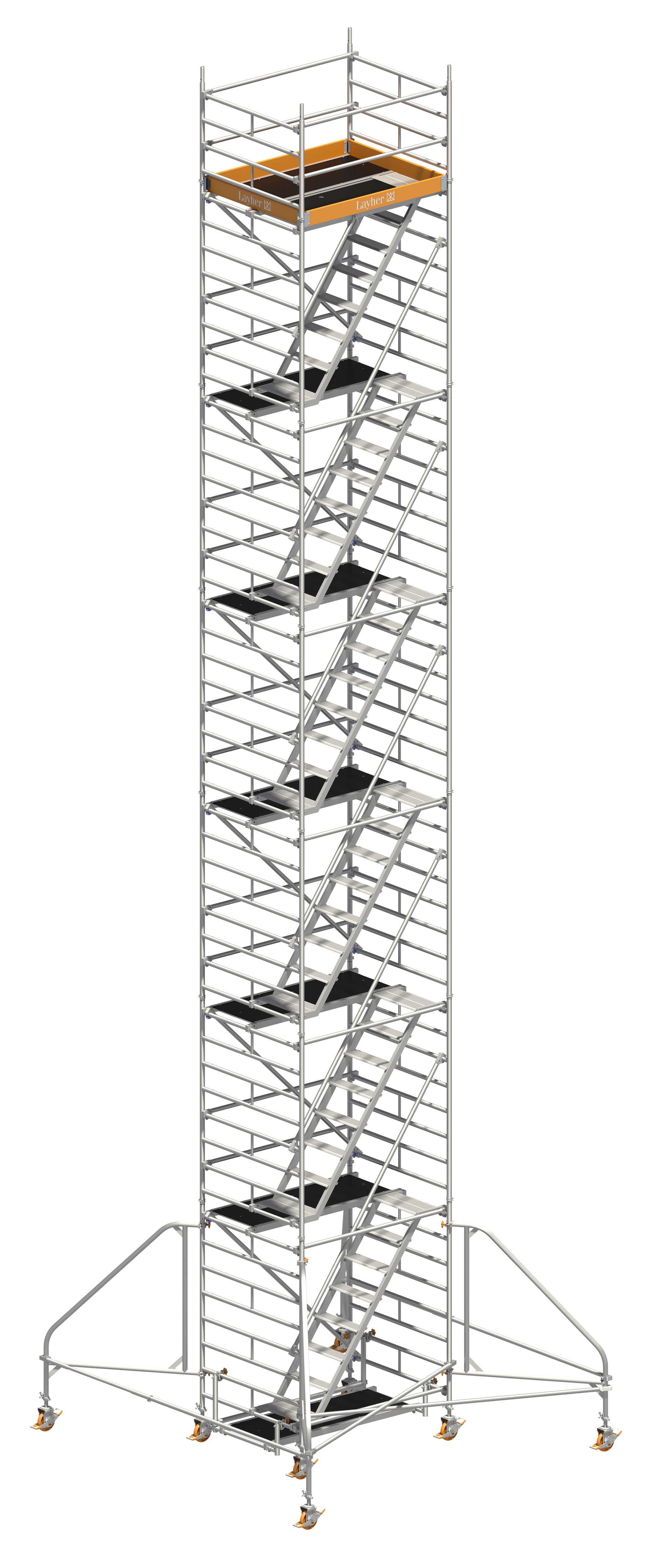 Uni Komfort, Arbeitshöhe 14,20 m Uni Komfort P2, Arbeitshöhe 4,20 m