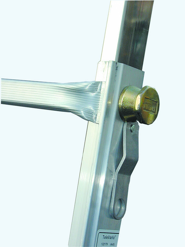 ClickMatic-System TeleVario Sprossen-Gelenk-Teleskopleiter mit 4 Holmverlängerungen 4 x 4 Sprossen