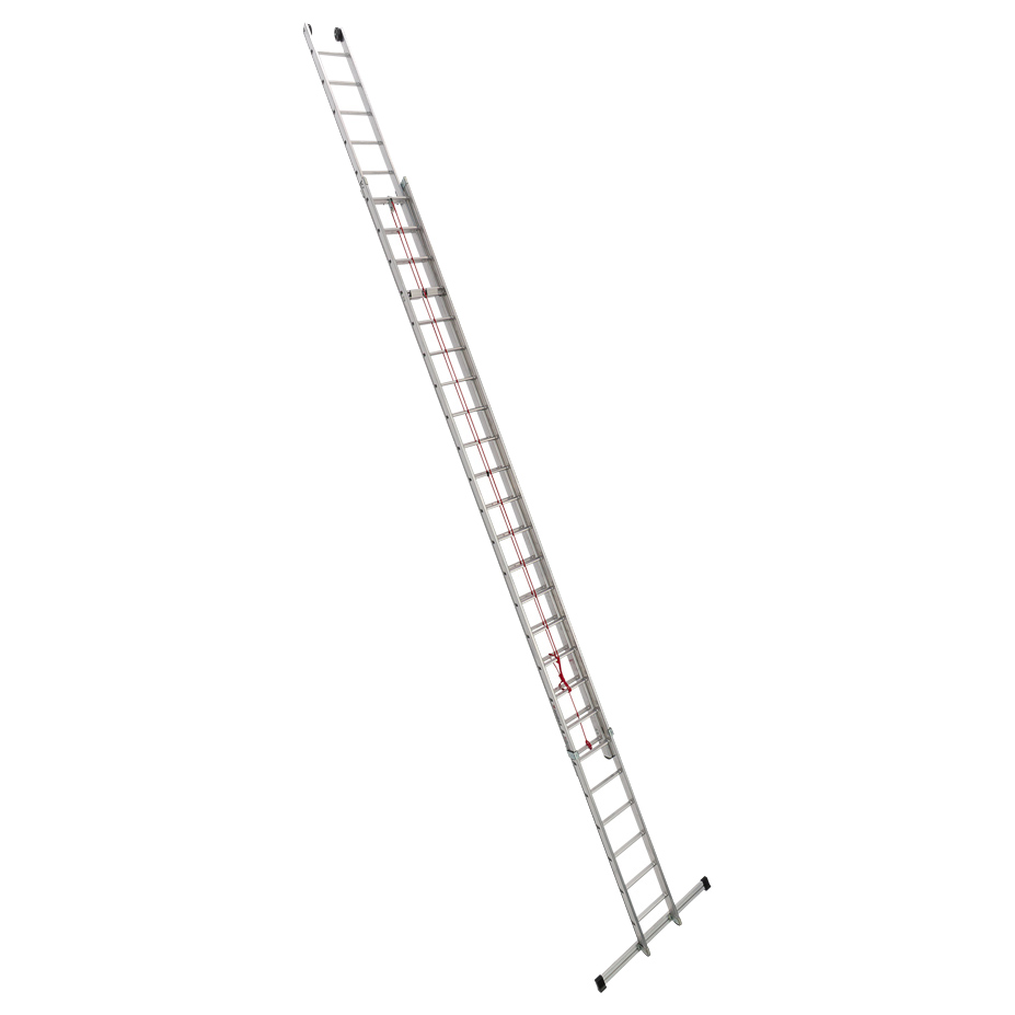 PREMIUM line Alu-Seilzugleiter, 2-teilig, 2 x 15 Sprossen