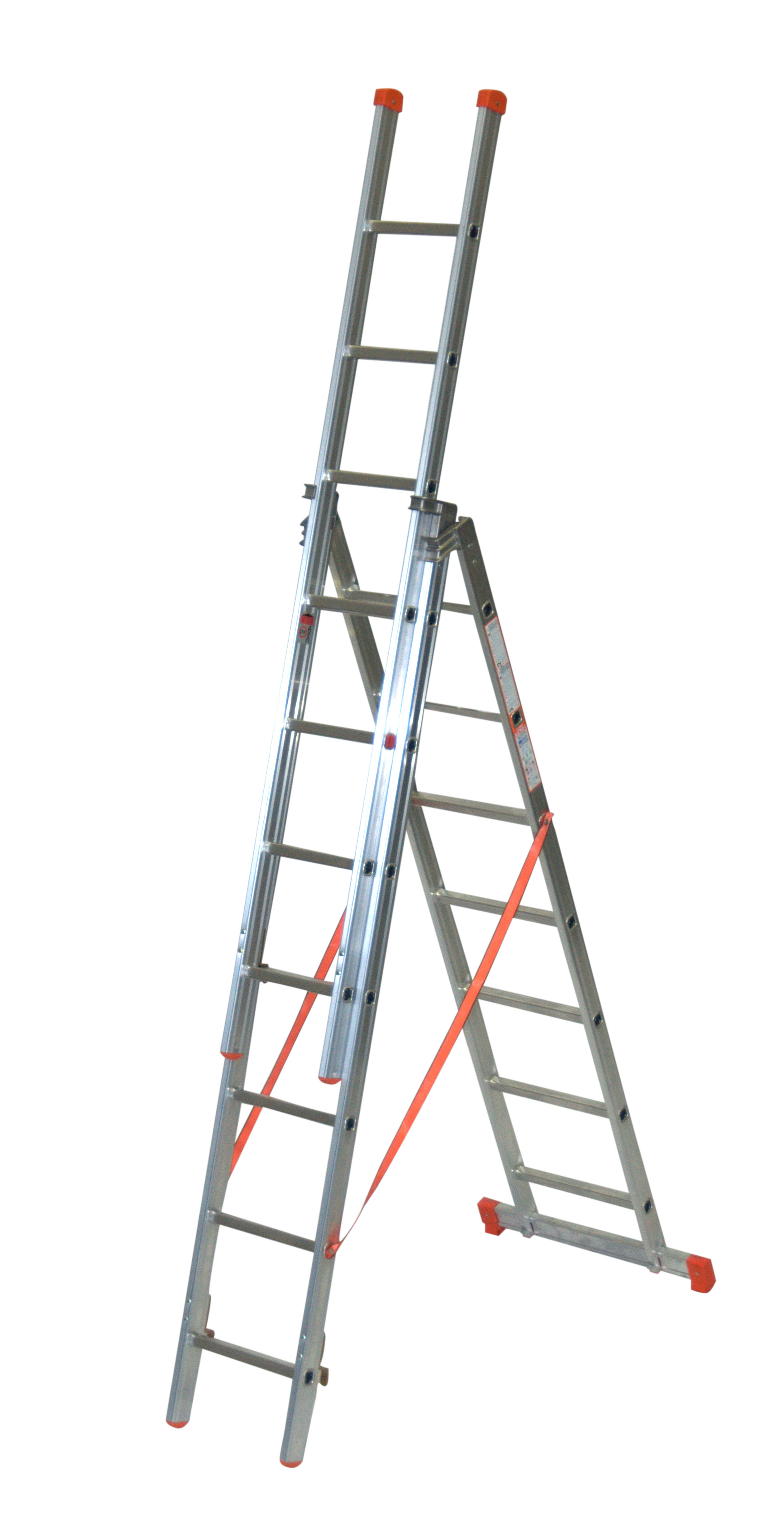 Mehrzweckleiter Genia - 3-teilig - 3x6 Sprossen