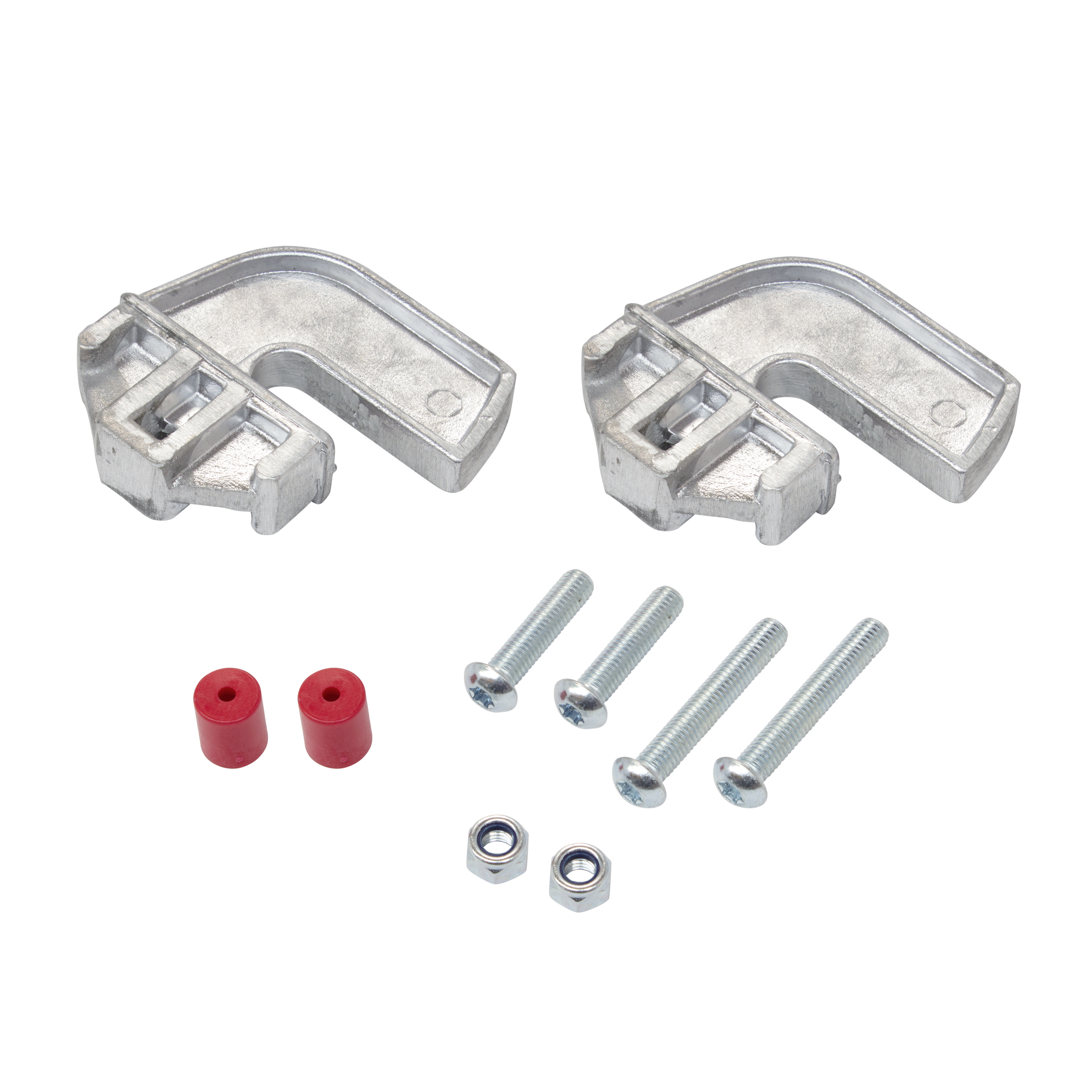 Ersatzteilset Gelenkstücke für Mehrzweckleitern - Holmgröße 60x24 mm Ersatzteilset Gelenkstücke für Mehrzweckleitern