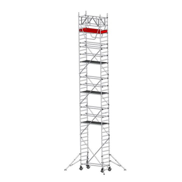Gerüsttyp 9521 mit Sicherheitsgeländer - Arbeitshöhe 4,30 m Gerüsttyp 9521 mit Sicherheitsgeländer - Arbeitshöhe 4,30 m