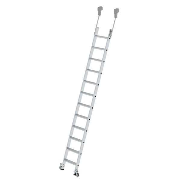 PREMIUM line Alu-Regalleiter, fahrbar, 16 Stufen PREMIUM line Alu-Regalleiter, fahrbar, 16 Stufen