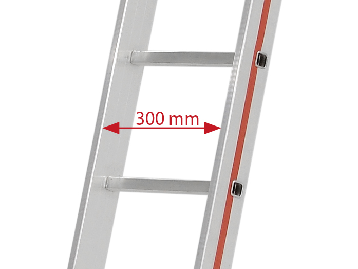 Seilzugleiter, dreiteilig - 3x14 Sprossen