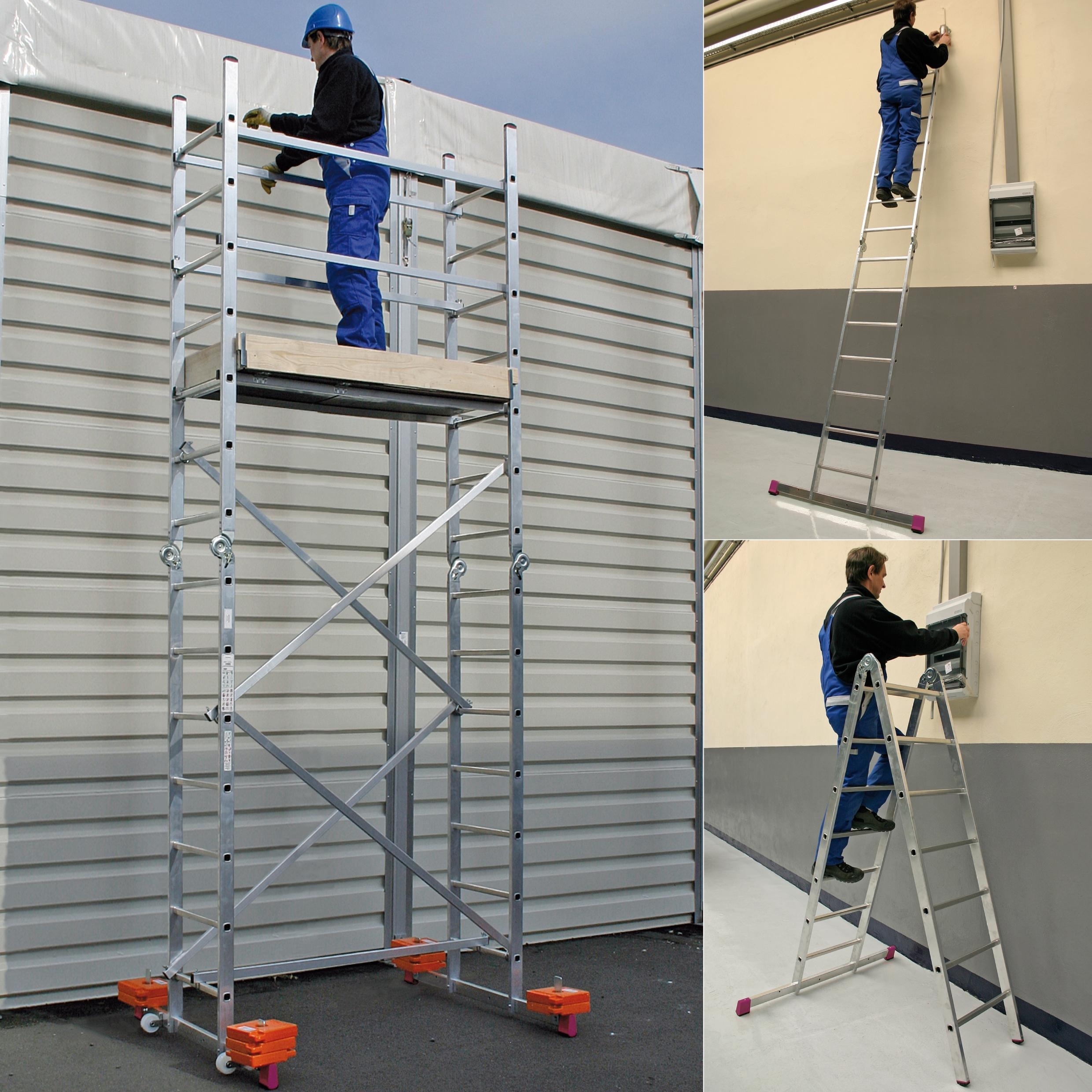 Corda Gelenkgerüst Standhöhe 2,85 m - Aktion (Fassadengerüst) Corda Gelenkgerüst Standhöhe 2,85 m