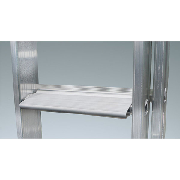PREMIUM line Alu-Stufen-Mehrzweckleiter, 3-teilig, 3 x 8 Sprossen PREMIUM line Alu-Stufen-Mehrzweckleiter, 3-teilig, 3 x 8 Sprossen