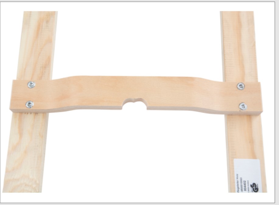 DachLeiter mit 8 Sprossen aus Holz DachLeiter mit 8 Sprossen aus Holz