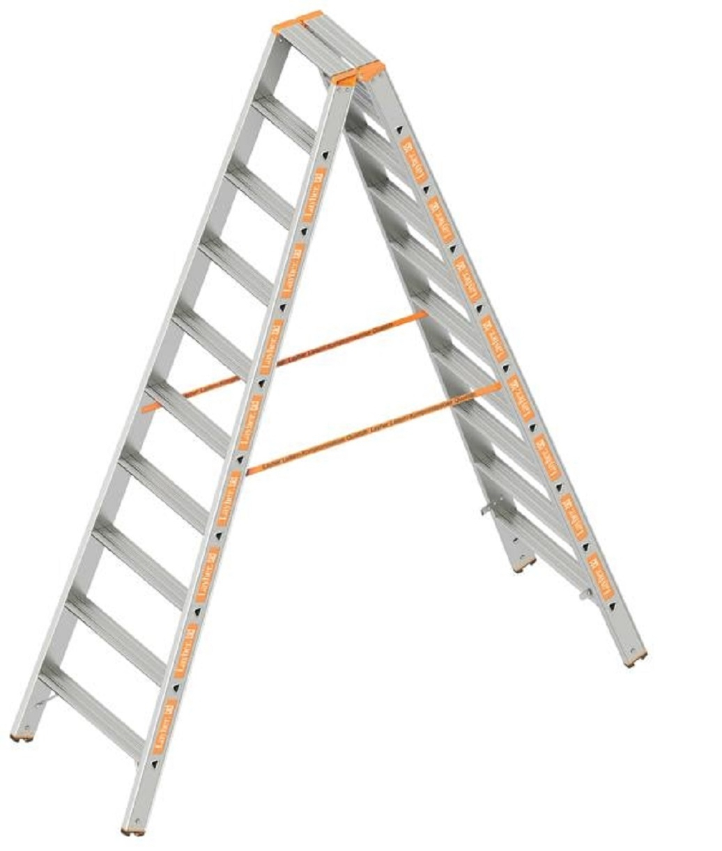 Stufenstehleiter TOPIC 1043 - 2x3 Stufen