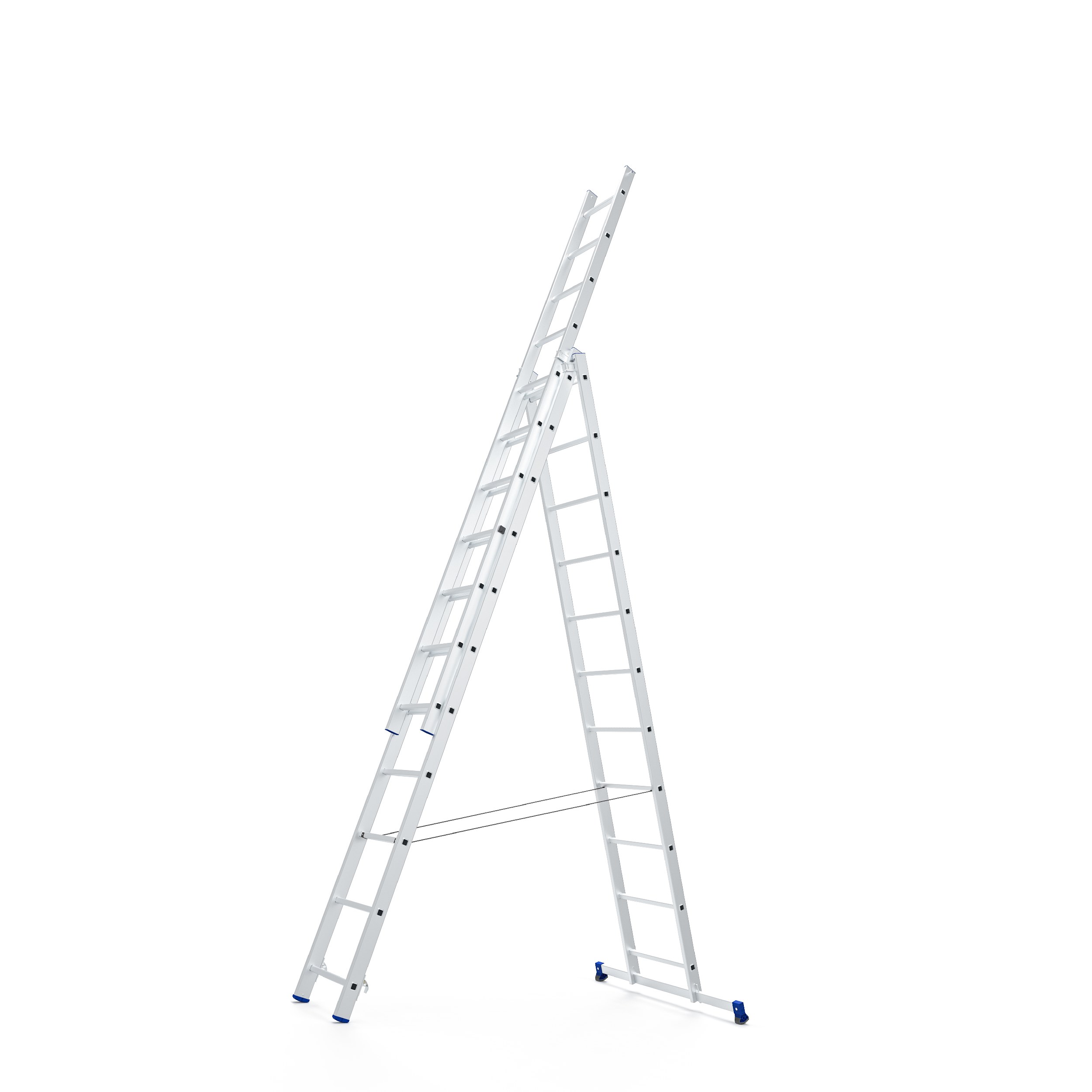 Mehrzweckleiter 3-Teilig 3x8 Sprossen