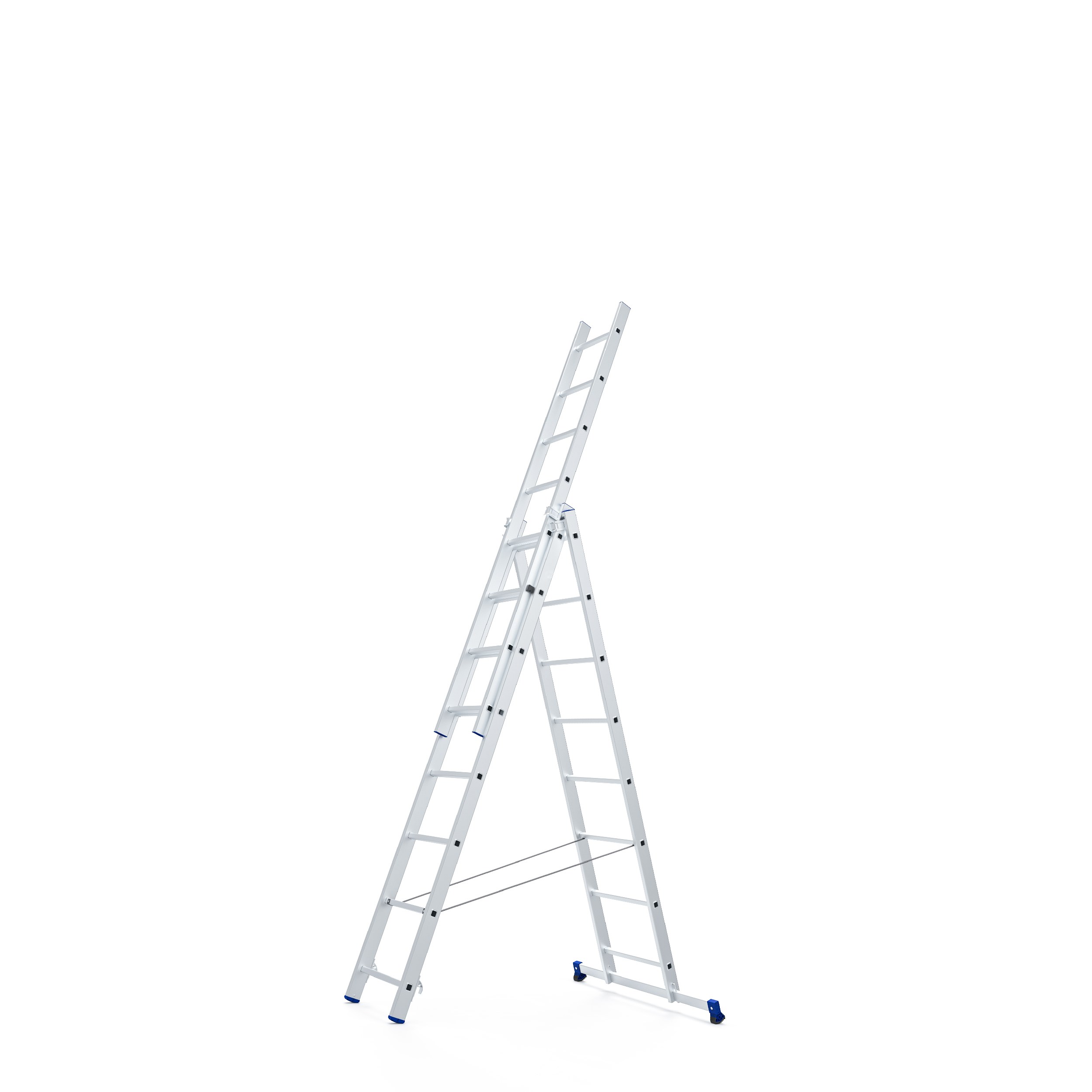 Mehrzweckleiter 3-Teilig 3x8 Sprossen