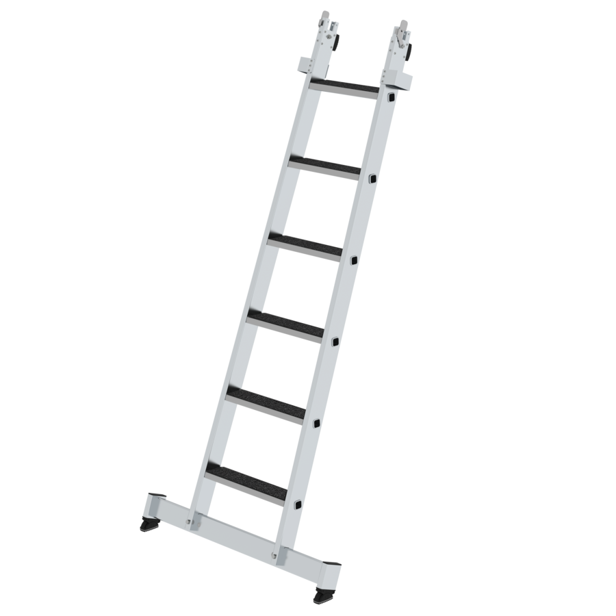 6-stufiges Unterteil für Glasreinigerleiter mit clip-step R13 6-stufiges Unterteil für Glasreinigerleiter mit clip-step R13