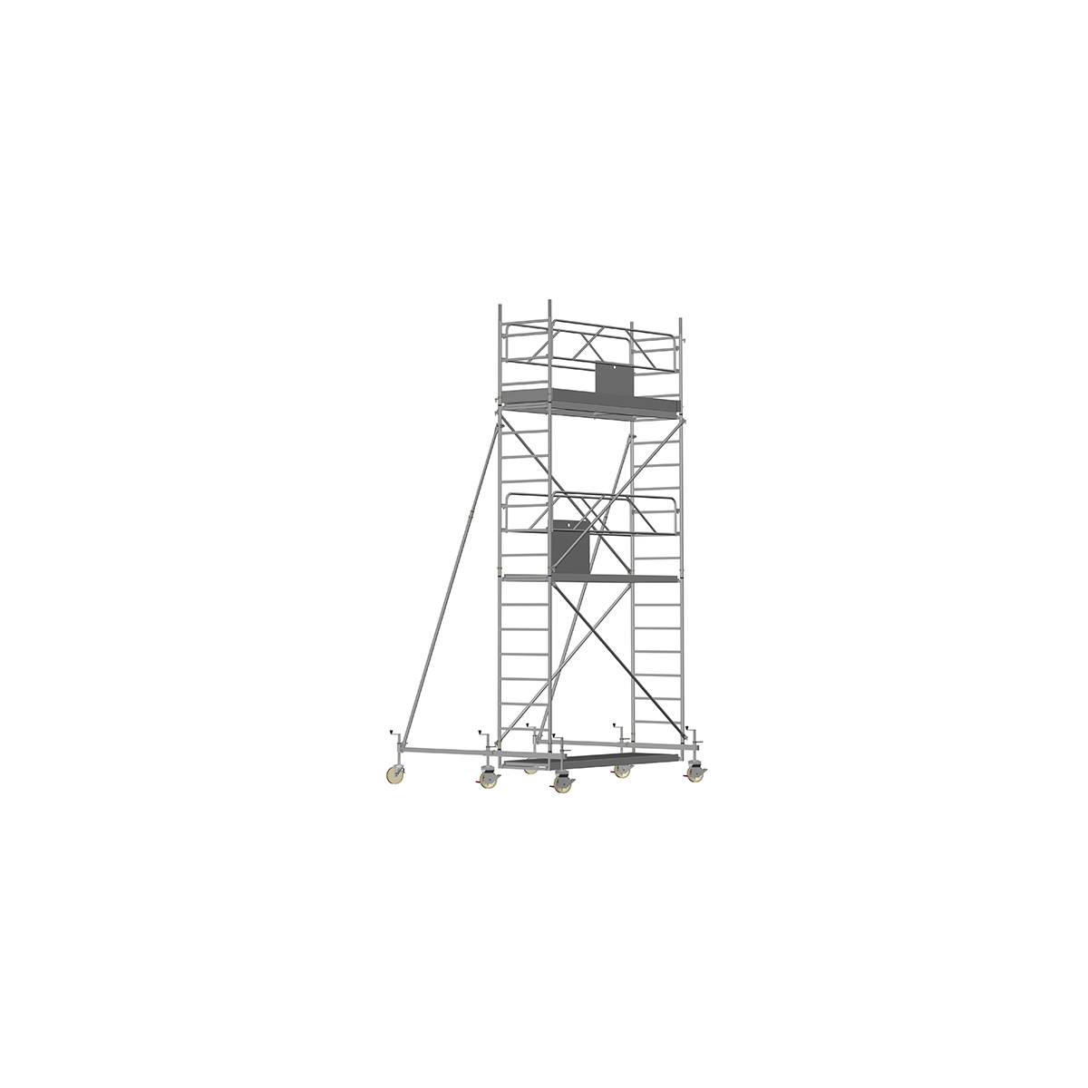 Universal PROFI - Länge: 2,50 m - Breite: 0,80 m, Standhöhe 11,60 m