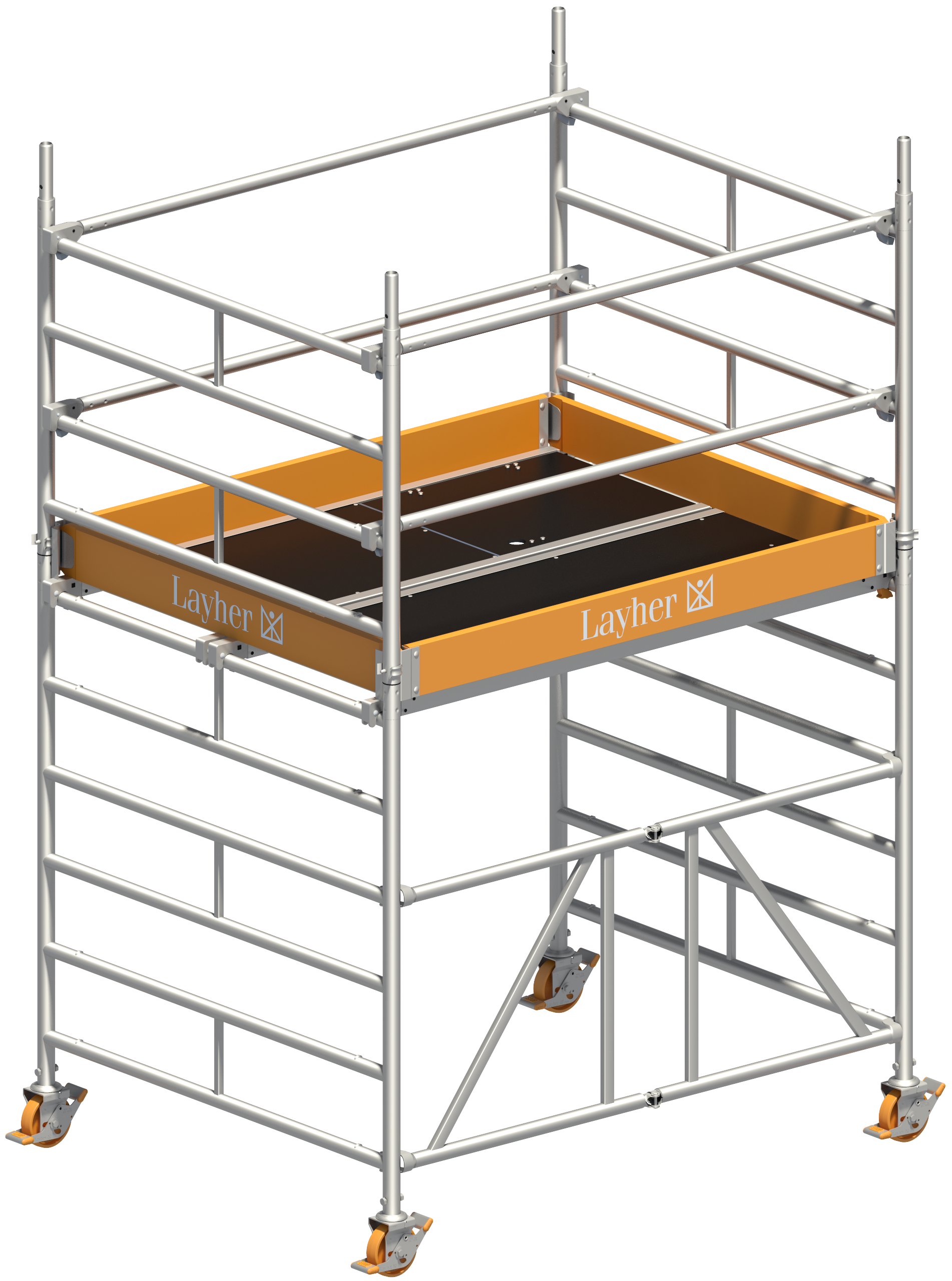 Zifa 150 - Das neue Layher Klappgerüst, Arbeitshöhe 2,86 m Zifa 150 - Das neue Layher Klappgerüst, Arbeitshöhe 2,86 m