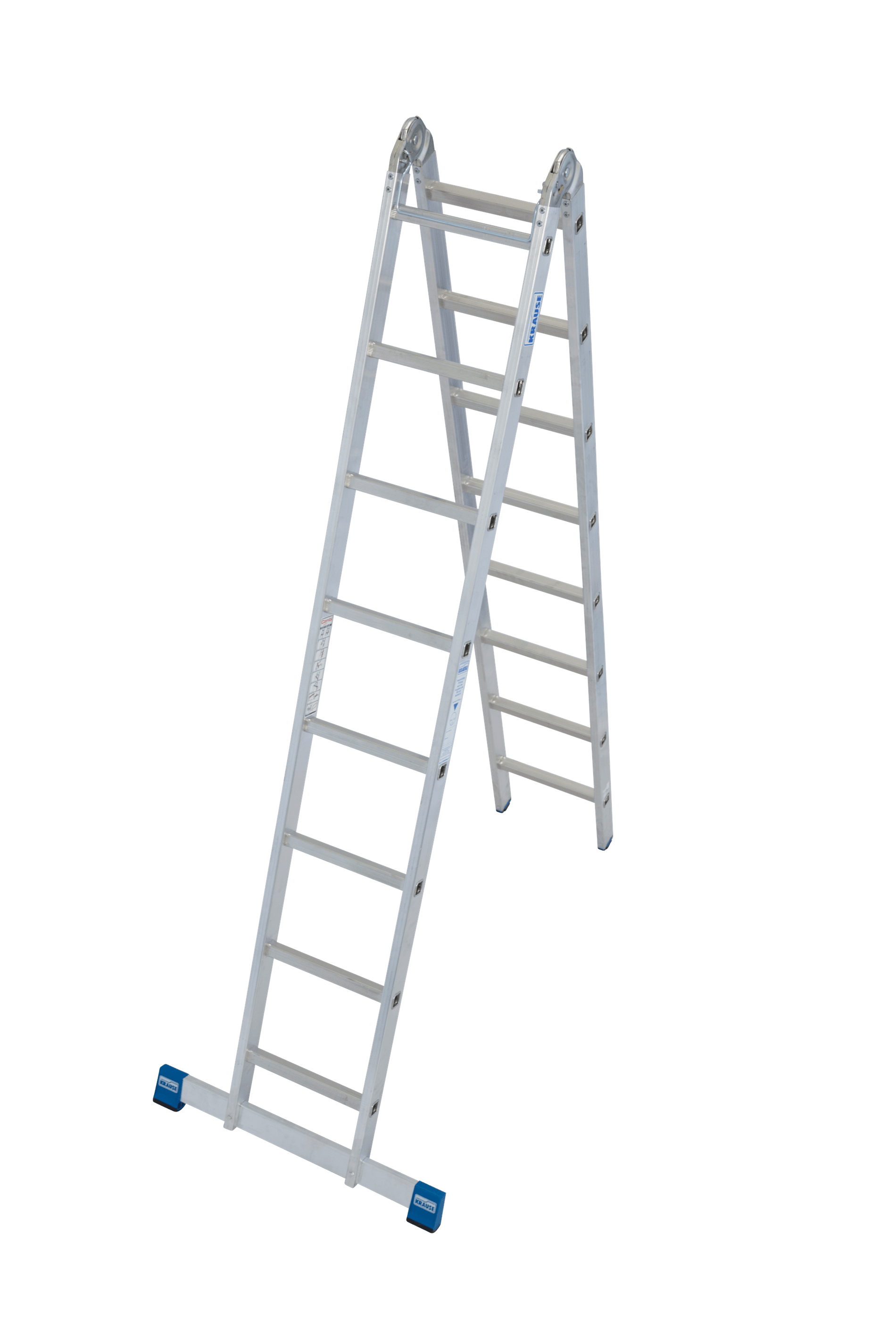 Stabilo Gelenk-Doppelleiter 2x6 Sprossen/Stufen