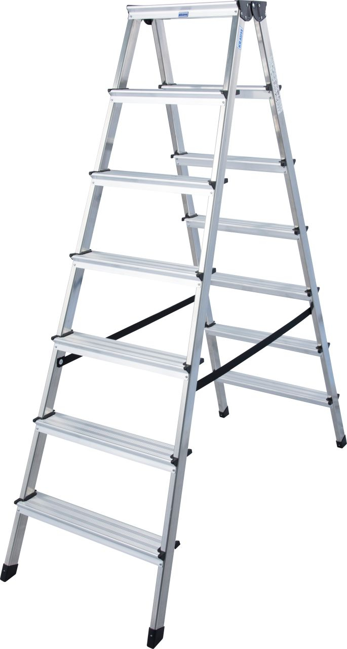 Monto Stufen-Doppelleiter Dopplo, 2x7 Stufen Monto Stufen-Doppelleiter Dopplo 2x3 Stufen