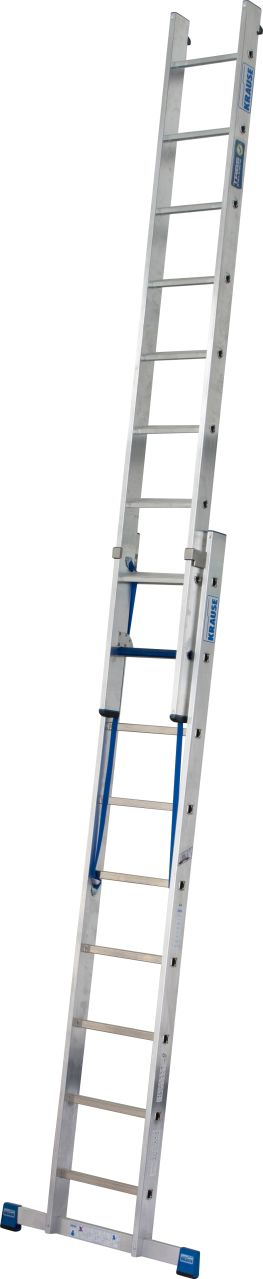 Stabilo Mehrzweckleiter Professional +S, 2x9 Stufen/Sprossen