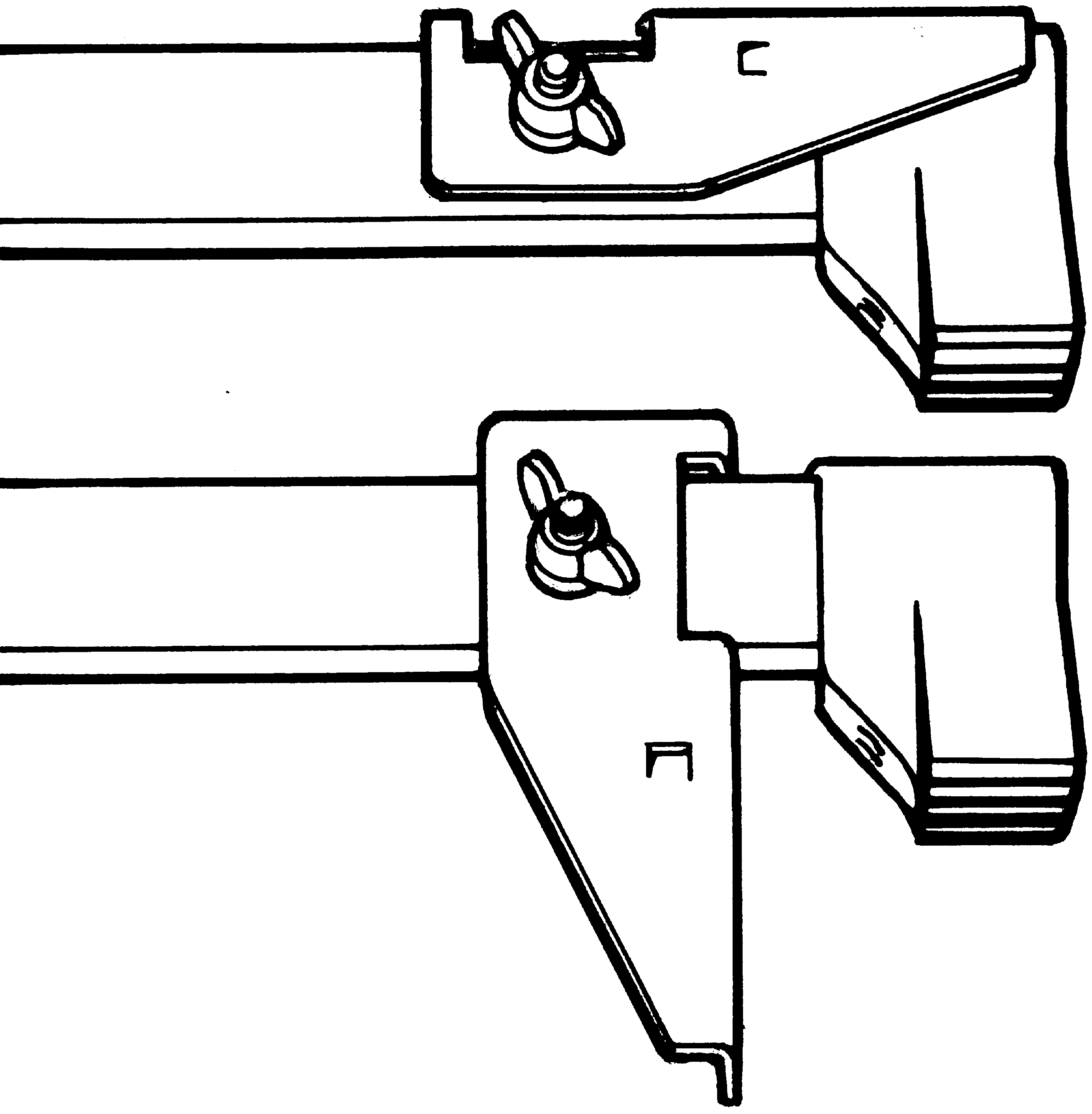 Fußspitzenset für Traverse