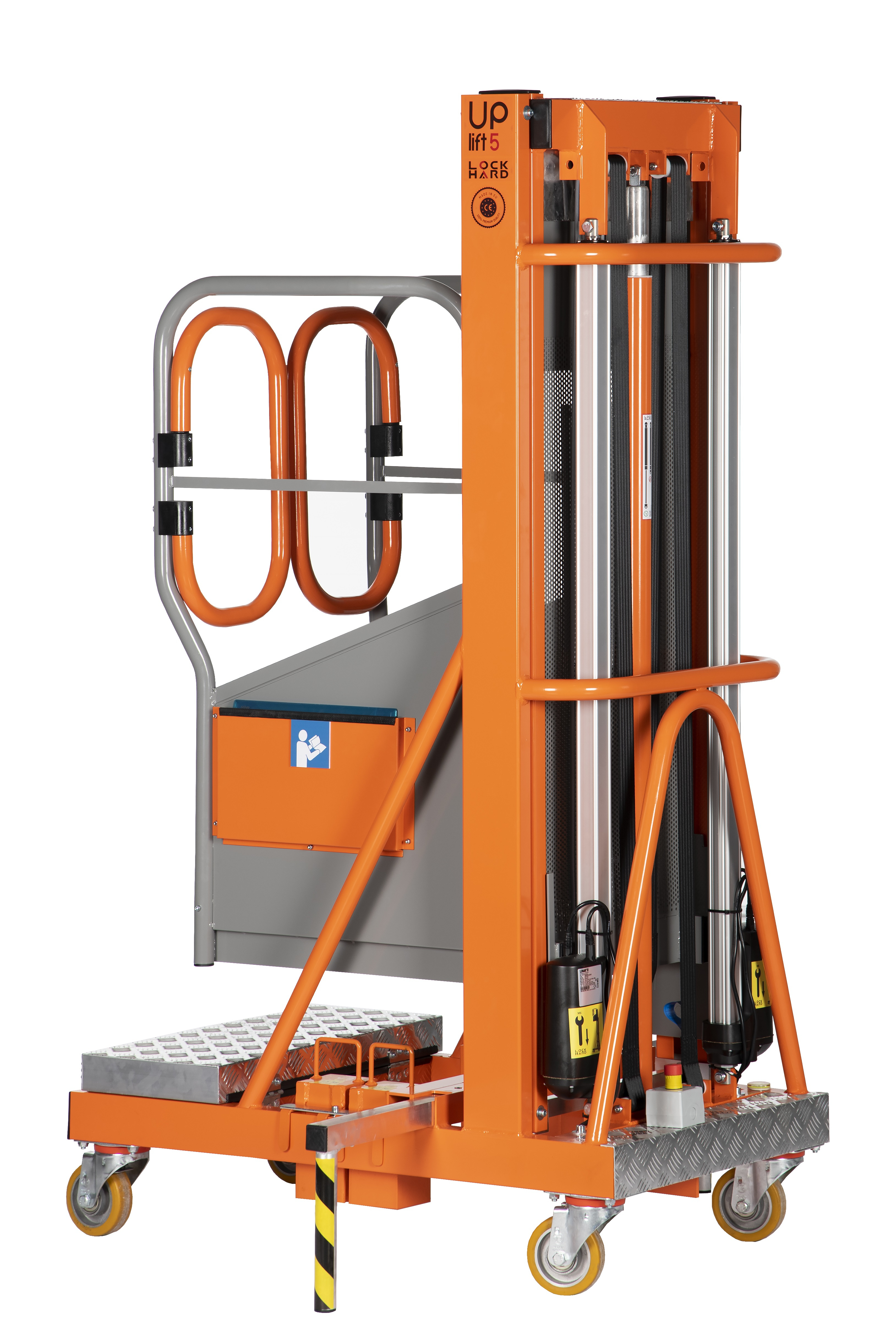 UpLift 5 200 HD-Ausführung mit Schwerlastrollen & zusätzliche Seitenstützen, 200kg Tragkraft UpLift 5 200 HD-Ausführung mit Schwerlastrollen & zusätzliche Seitenstützen, 200kg Tragkraft