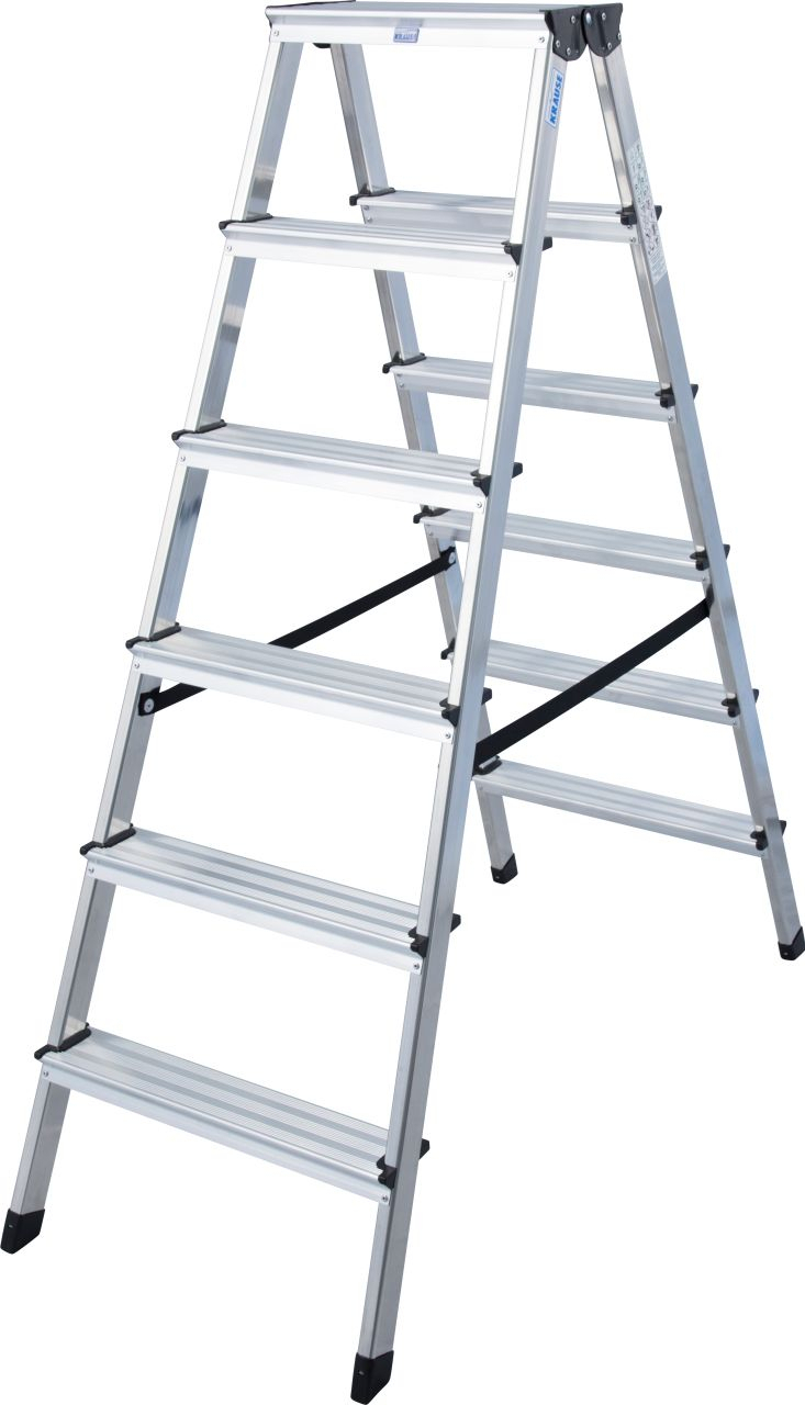 Monto Stufen-Doppelleiter Dopplo, 2x6 Stufen Monto Stufen-Doppelleiter Dopplo 2x3 Stufen