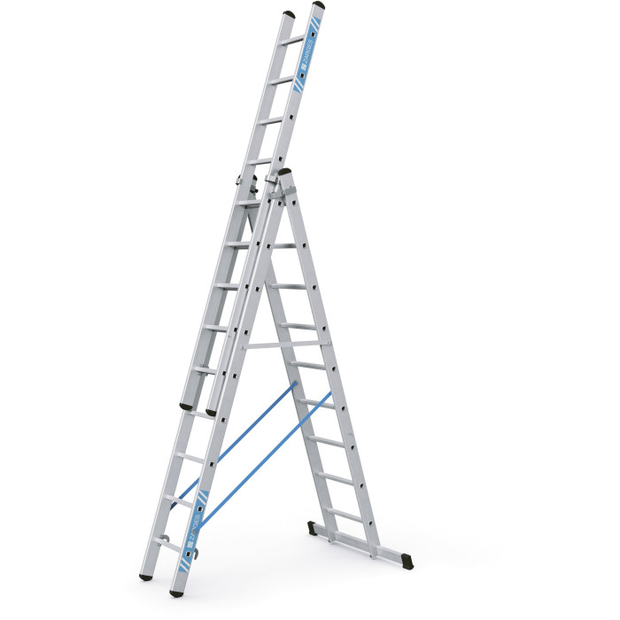 Skymaster X, Gebördelte Mehrzweckleiter, 3-teilig, 3x9 Sprossen
