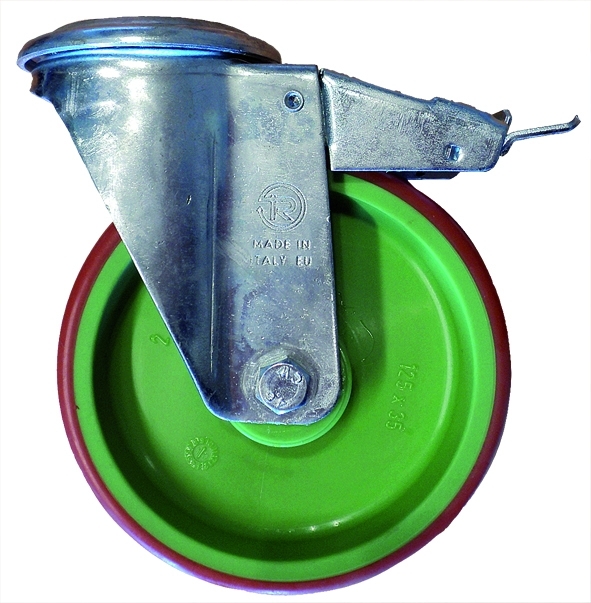 Rolle mit Bremse Rolle mit Bremse